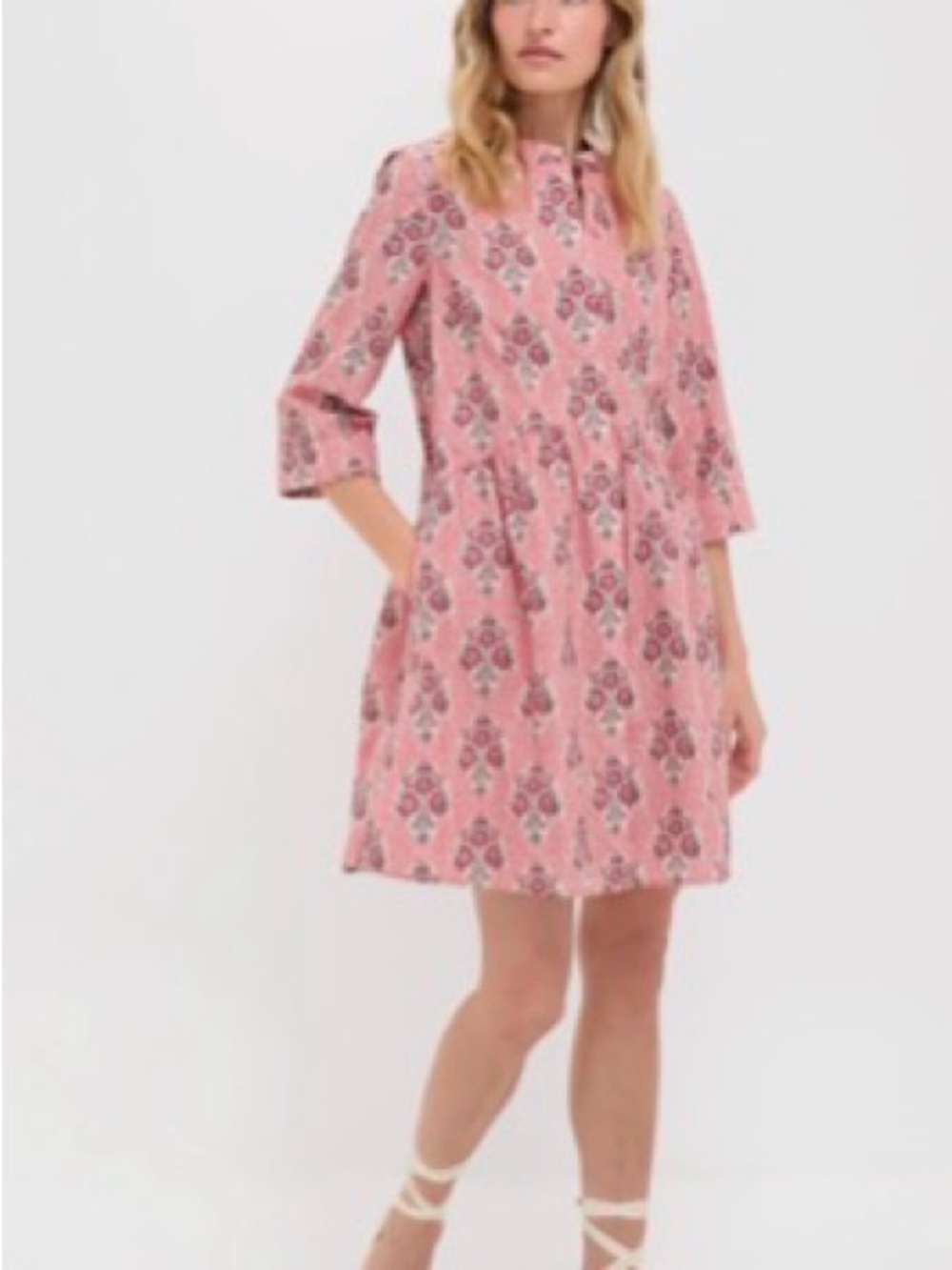 Tuckernuck Scarlet Sonata Royal Shirt Dress